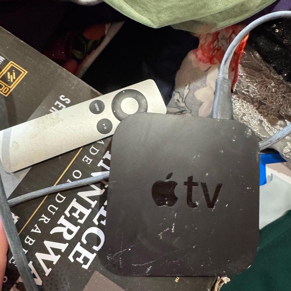 Apple TV Streaming Media Player in Black‎